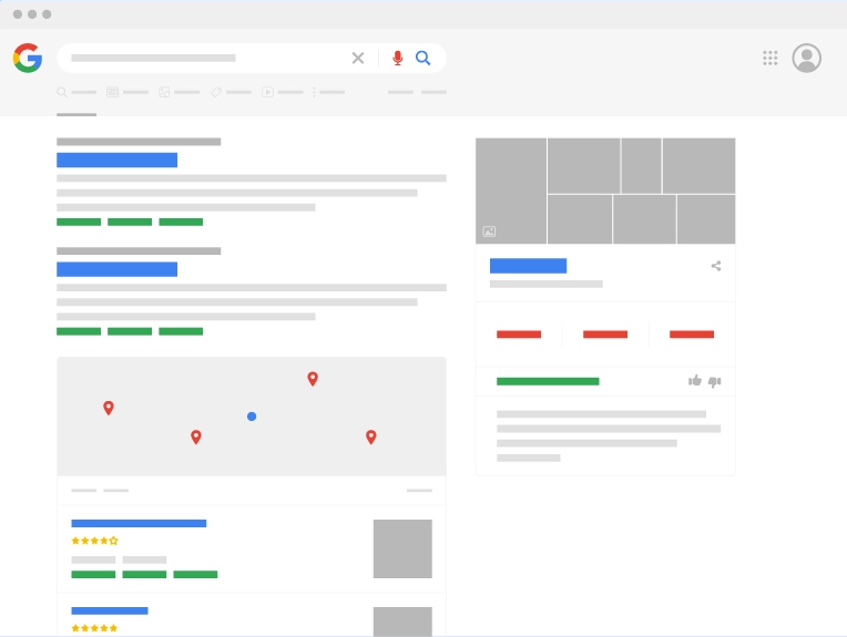 Google SERP features