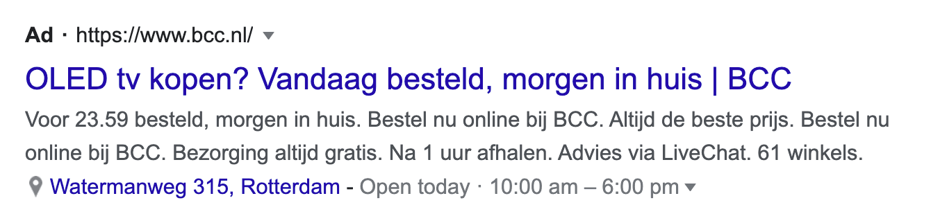 Paid Search Ads