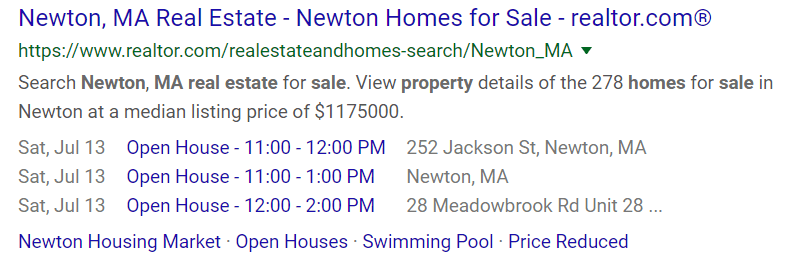 Even though you won't get the same visibility as Google Ads, structured data can help your website score more real estate on the search results pages