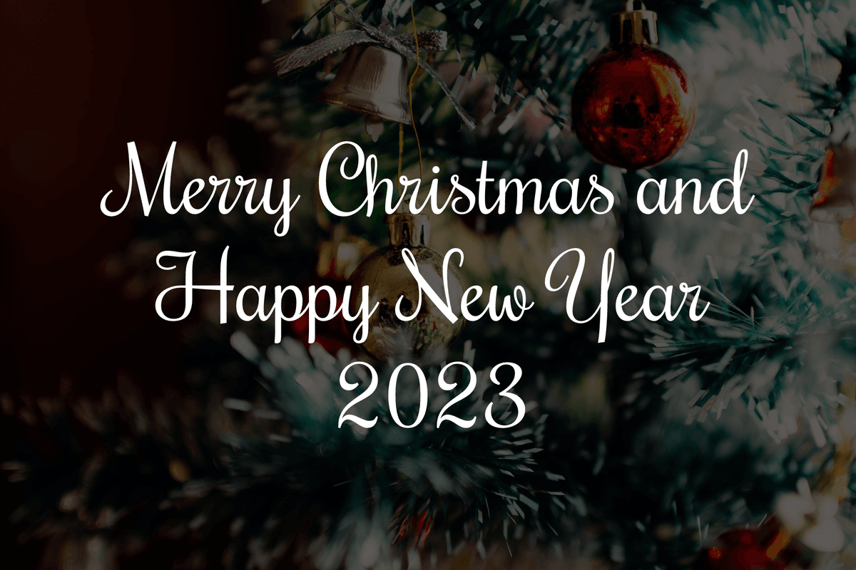 Merry Christmas & Happy New Year 2023 Greetings From Bakklog