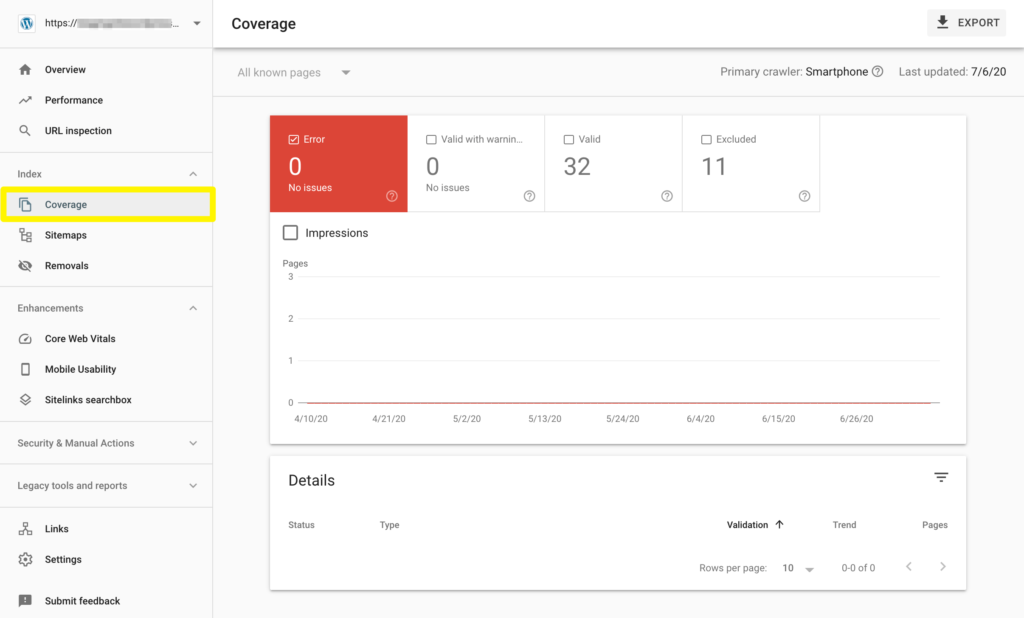 Keep track of errors in Google Analytics and Google Search Console during site migrations